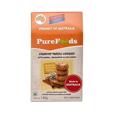 PureFoods Crunchy Muesli Cookie Cinnamon