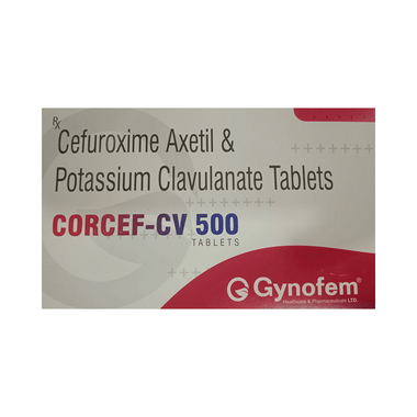 Corcef-CV 500 Tablet