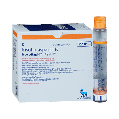 Novorapid Penfill (3ml Each)
