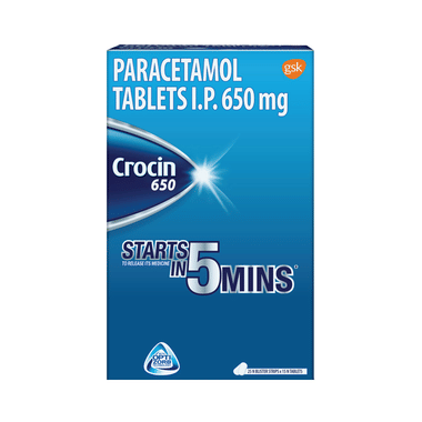 Crocin 650mg Tablet