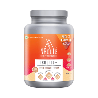 Nroute Isolate + Double Chocolate Powder