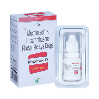 Moxitak D Eye Drop