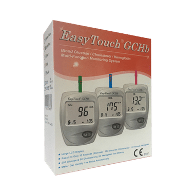 EasyTouch ET 321 Blood Glucose/Cholesterol/Hemoglobin Multi-Function Monitoring System