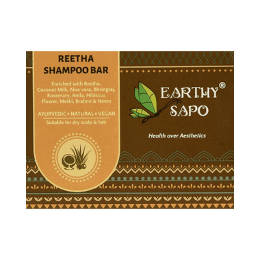 Earthy Sapo Reetha Shampoo Bar