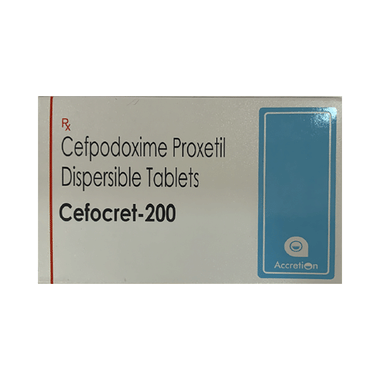 Cefocret 200 Tablet DT