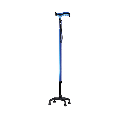 Vissco 2909 Avanti Plus T Shape Aluminum Stick with Quadripod Base Universal