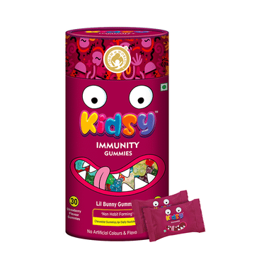 Mom & World Kidsy Immunity Gummies (30 Each) Strawberry