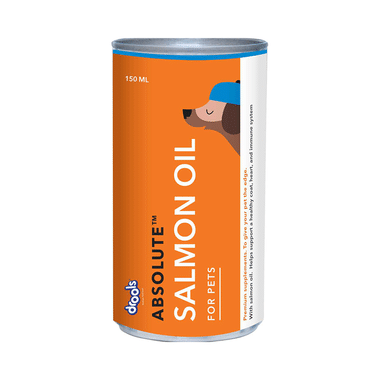 Drools Absolute Salmon Oil For Pets - Dog Supplement