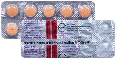 Bisobis H 2.5mg/6.25mg Tablet
