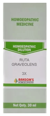 Bakson's Homeopathy Ruta Graveolens Dilution 3X