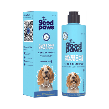 The Good Paws Awesome Pawsome 4-in-1 Dog Shampoo