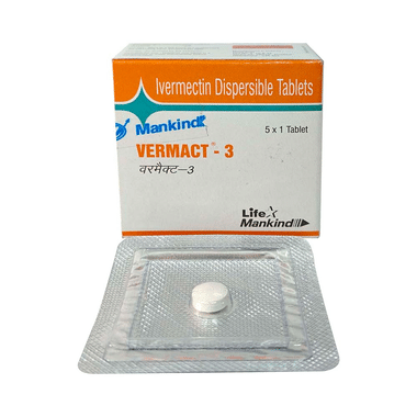 Vermact 3 Tablet DT
