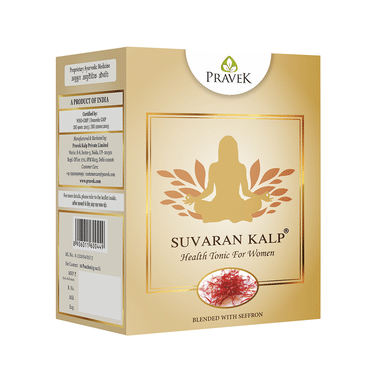 Pravek Suvaran Kalp Health Tonic For Women (4gm Each)