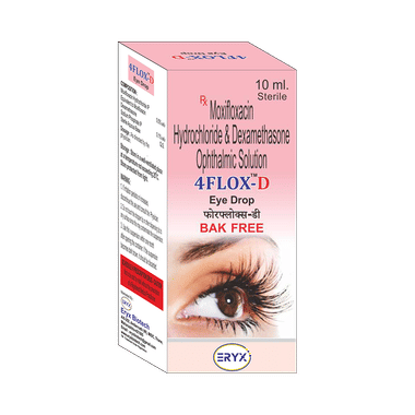 4Flox-D Eye Drop Bak Free