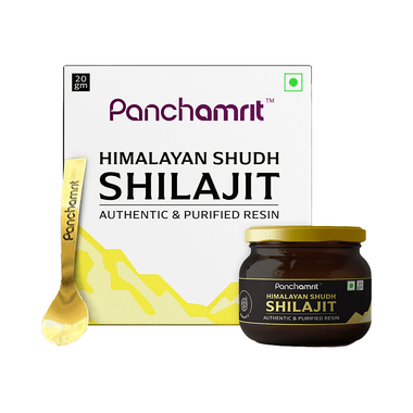 Panchamrit Himalayan Shudh Shilajit Resin (20gm Each)