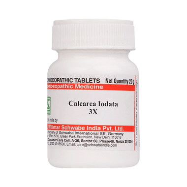 Dr Willmar Schwabe India Calcarea Iodata Trituration Tablet 3X