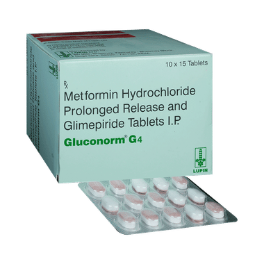 GlUcOnorm-G 4 Tablet PR