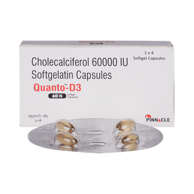 Quanto-D3 60K Softgel Capsule