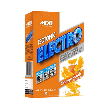 MDB Master Dream Bodies  Isotonic Electro Orange Punch