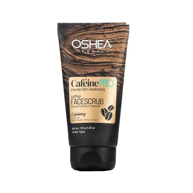 Oshea Herbals Cafeine Pro Intense Skin Awakening Coffee Face Scrub