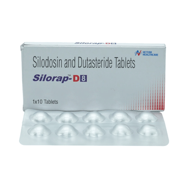 Silorap D 8mg/0.5mg Tablet