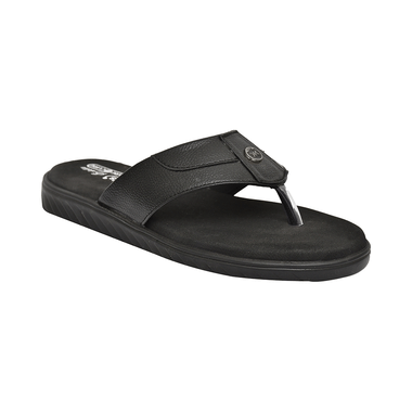 Edelie DSLP 56019 Men Doctor Orthopedic And Diabetic Slippers Black 6