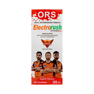 Electrorush ORS (200ml Each) Apple