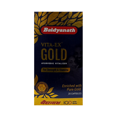 Baidyanath Vita-Ex Gold Capsule For Vitality & Stamina