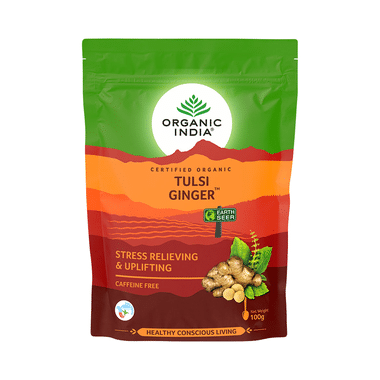 Organic India Tulsi Ginger Green Tea