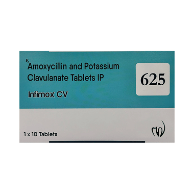 Infimox CV 625 Tablet