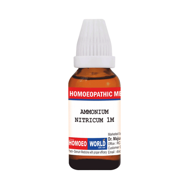 Dr. Majumder Homeo World Ammonium Nitricum Dilution(30ml Each) 1M