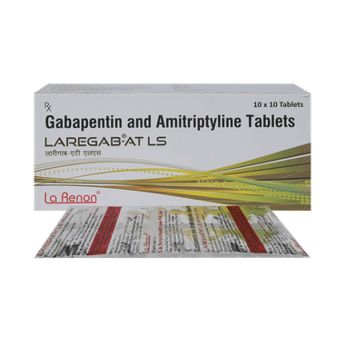 Laregab AT LS  100mg/10mg Tablet