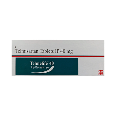 Telmelife 40 Tablet