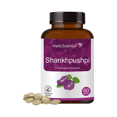 Herb Essential Shankhpushpi (Convolvulus Pluricaulis) Tablet