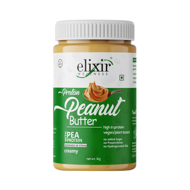 Elixir Wellness Vegan Protein Peanut Butter Creamy