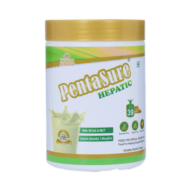 PentaSure Hepatic with Whey Protein, BCAA & MCT | Flavour Powder Creamy Vanilla