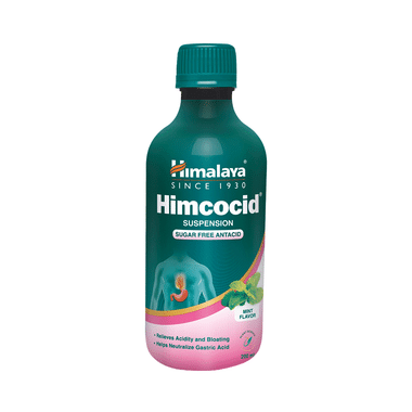 Himalaya Himcocid Sugar Free Suspension| Antacid Mint