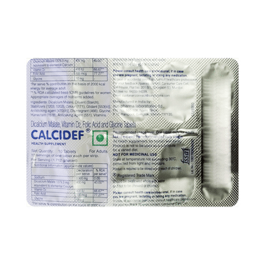 Calcidef Tablet