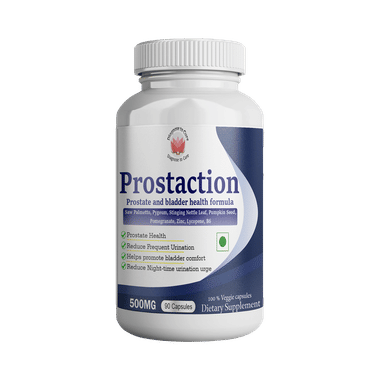 Diagnose To Cure Prostaction Veggie Capsule