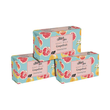 Mirah Belle Goat Milk Soap (125gm Each) Grapefruit