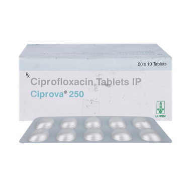 Ciprova 250mg Tablet