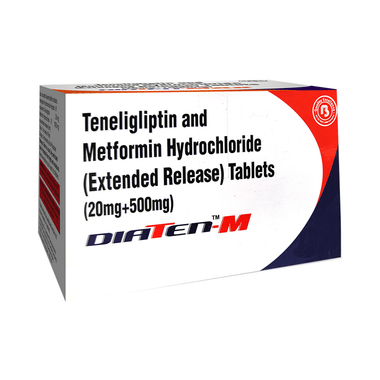 Diaten-M 500mg/20mg Tablet