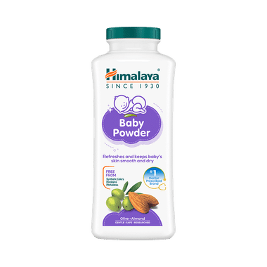 Himalaya Baby Powder | Keeps Baby's Skin Soft & Dry | Paraben-Free