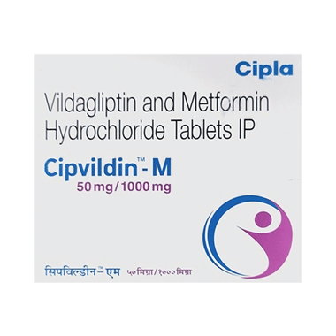 Cipvildin M 1000mg/50mg Tablet