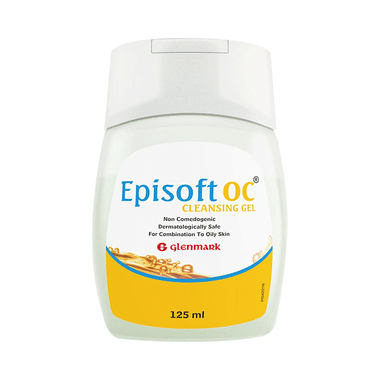 Episoft OC Cleansing Gel With Glutathione | Non-Comedogenic | For Combination To Oily Skin | Derma Care