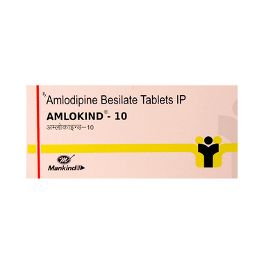 Amlokind 10mg Tablet