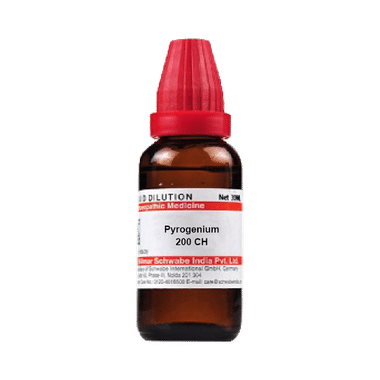 Dr Willmar Schwabe India Pyrogenium Dilution 200 CH