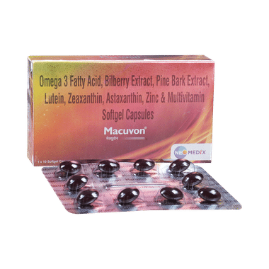 Macuvon Soft Gelatin Capsule