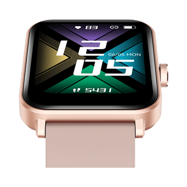 GOQii IP68 Vital MAX SpO2 1.69 HD Full Touch Smart Watch Pink