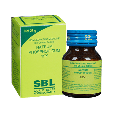 SBL Natrum Phosphoricum Biochemic Tablet 12X